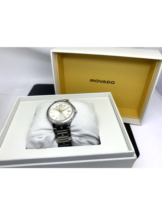 Movado SE Women\'s Watch 0607516 Swiss Quartz Two Tone Stainless Steel 32mm main image 12